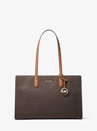 Michael Kors Scarlett Medium Signature Logo Tote Bag