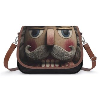 Generic The Nutcracker Face Fashion Womens Crossbody Bags Novelty Handbag Shoulder Bag Purse