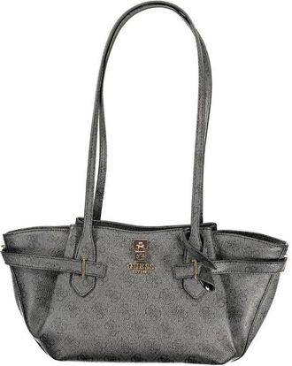 Guess Black Polyurethane Womens Womens Handbag