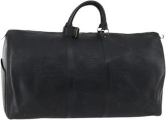 Louis Vuitton Pre-owned Weekend Bags, female, Black, Size: ONE SIZE Pre-owned Weekend Bag