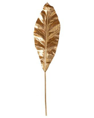 Nearly Natural Set Of Three 42In Artificial Palm Gold Stems