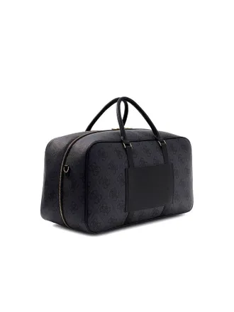 Guess Womens Weekend Bag Coal Logo Polyurethane Other