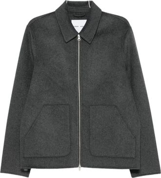 Sams&oslash;e & Sams&oslash;e Jassen, Heren, Grijs, M, Wol, Sapaulo Jacket