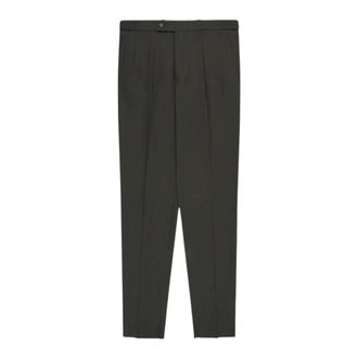 Incotex Heren, Broeken, Groen, Maat: 3XL Katoen