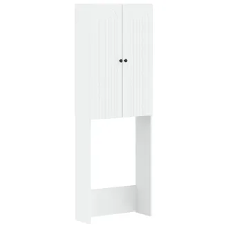 vidaXL Mueble De Ba&ntilde;o Alkmaar Blanco 66 X 25,5 X 190 Cm Vidaxl