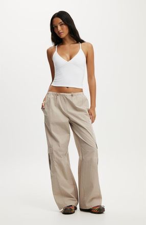 Cotton On Womens Active Woven Utility Pant in Allspice at Nordstrom, Size Small