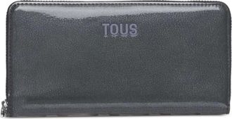 Tous Portafoglio con zip - Nero