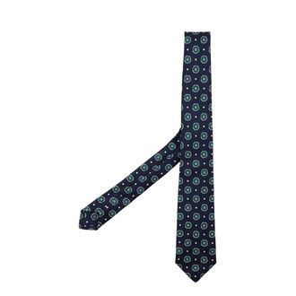 Kiton Ties, male, Blue, Size: ONE SIZE Cravatta