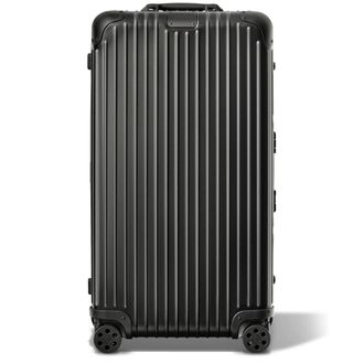 Rimowa Original Trunk Plus Suitcase in Black - Aluminium - 80x44x37
