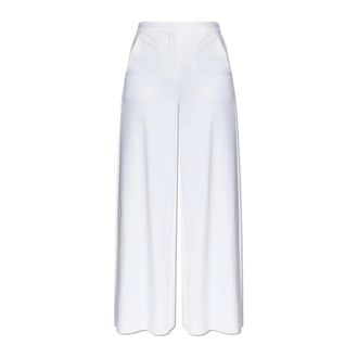 Max Mara Wide Trousers, female, White, Size: 2XS Corona Trousers