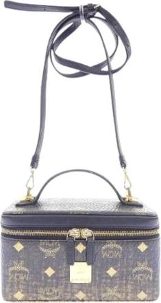 MCM Pre-owned Myz 9Avi 39Dg 001 Crossbody Bag - Dames - Vintage Handtas - Zwart - ONE Size - Vintage