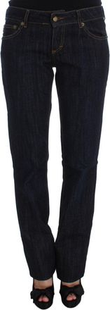 Cavalli Cotton Straight Fit Stretch Womens Jeans