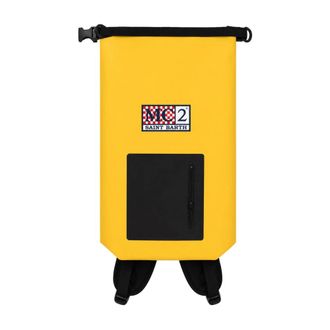 MC2 Saint Barth Backpacks, female, Yellow, Size: ONE SIZE Roll-top Backpack