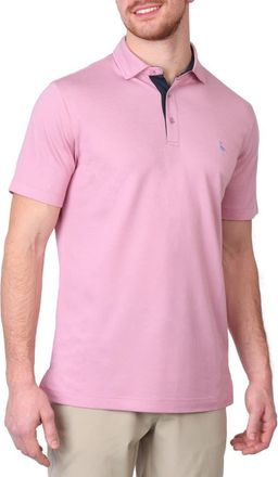 Tailorbyrd Solid Modal Blend Polo in Dusty Rose at Nordstrom Rack, Size Xx-Large