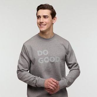 Cotopaxi Do Good Crew Sweatshirt - Mens in Heather Grey at Nordstrom, Size Medium