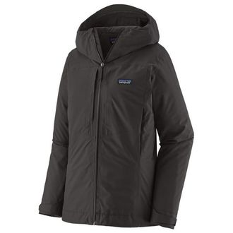 Patagonia Insulated Boulder Fork Rain Jacket Regenjacke f&uuml;r Damen | schwarz/grau