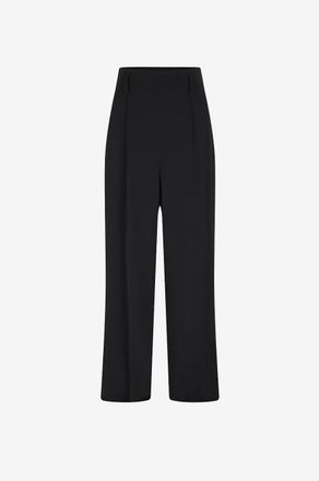 Akris Weite Bundfaltenhose Florina