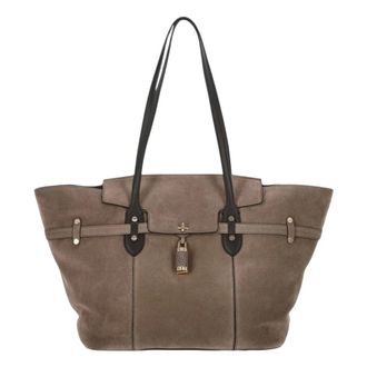 Borbonese Borsa Shopping L - - Bags - Donna - Grigio - ONE SIZE