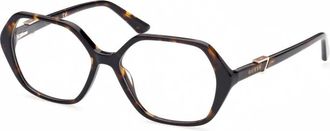 Guess Gu2875 Zonnebril - unisex - Accessoires - Bruin - Maat: 55 MM