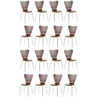 Clp Set De 16 Sillas De Conferencia Calisto Nogal