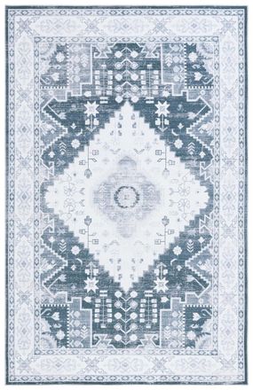 Safavieh Alfombra poli&eacute;ster grigio verde/avorio 152 x 244 cm