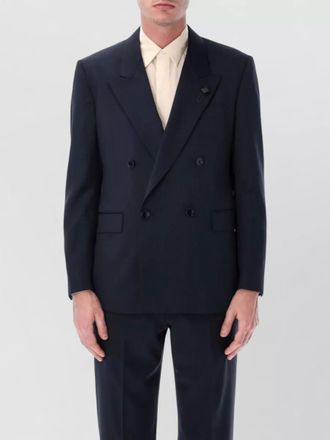 Lardini soiree double breasted four button jacket