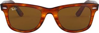 Ray-Ban Klassieke Zwarte Zonnebril - unisex - Zonnebrillen - Bruin - 50 MM - Accessoires