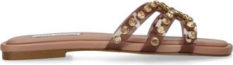 Steve Madden Womens Loretto Brown Sandals - Size UK 8