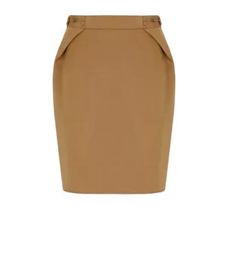 Elisabetta Franchi GONNA MINI BEIGE ELISABETTA FRANCHI