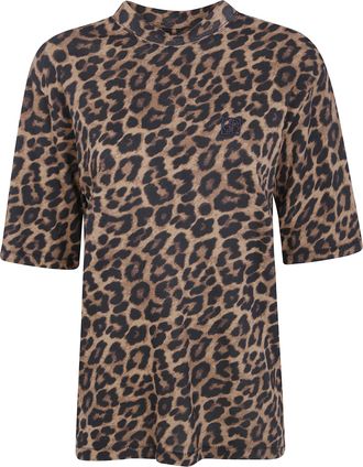 Anine Bing T-Shirt Leopard Print Avi