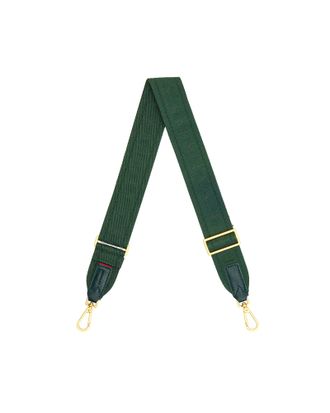 Hammitt Hammitt Webbing Crossbody Strap Grove Green Brushed Gold
