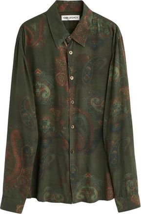 Our Legacy Beyond Paisley-print Shirt