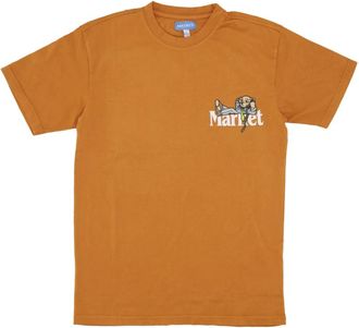 Market Better Call Bear Tee - Heren - T-shirts - Oranje - M - Katoen - Tops