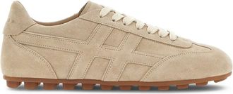 Hogan H693 su&egrave;de sneakers - Beige