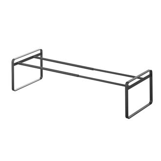 Yamazaki Tableware Frame Zapatero Extensible Negro 41-70 Cm