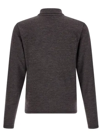Christophe Lemaire Merino Moulin&eacute; Wool Shirt - Brown