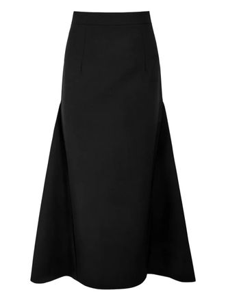 Huishan Zhang Vicky midi skirt - Nero