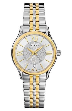 Balmain Beleganza Bracelet Watch, 32mm in Bicolor Stainless Steel And Ye at Nordstrom