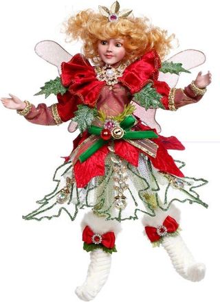 Mark Roberts Holly Bells Fairy, Small in Red at Nordstrom