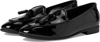 Aerosoles Wuster Womens Dress Flat Shoes Black Patent Faux Leather : 7.5 B - Medium