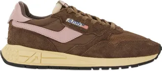 Autry Reelwind Low Nylon Suede Leather Sneakers