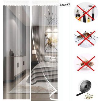 OEM Mosquitera Magn&eacute;tica De Alta Resistencia Para Puertas De Entrada, Cierre Magn&eacute;tico, Malla Gruesa Y Resistente A Desgarros, Protege Contra Insectos, Co
