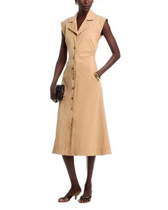 Veronica Beard Orla Dress In Khaki
