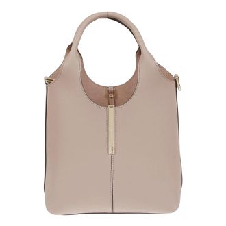 Tod's Tods, Tote Bags, female, Pink, Size: ONE SIZE Leather Tote Bag