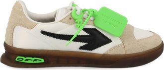 Off-white Beige End Of Play Suede Sneakers