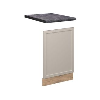 Vicco Panel Frontal Fame-line, Grisbeige, 45 Cm, Et Antracita Vicco
