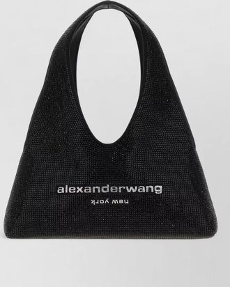 Alexander Wang mini rhinestone clutch bag