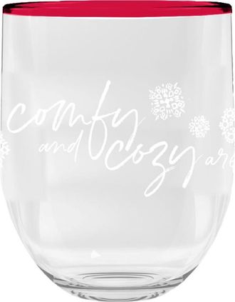 TarHong Holiday Set of 6 Stemless Wine Glasses in Clear at Nordstrom Rack