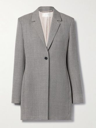 The Row Blazer In Misto Lana Enny - Grigio