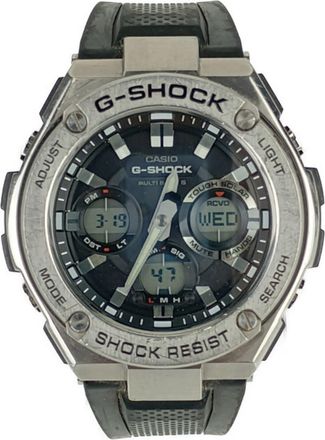 Casio Plastic Stainless Steel Wristwatch (Pre-Owned)